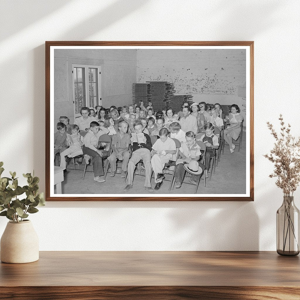 Sunday School at Casa Grande Valley Farms May 1940