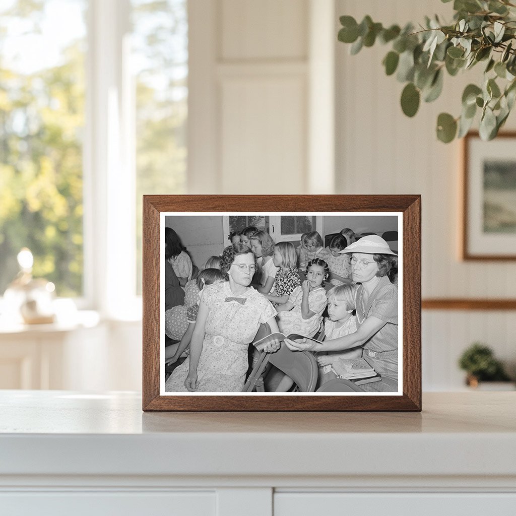 Sunday School Gathering Casa Grande Valley Farms May 1940