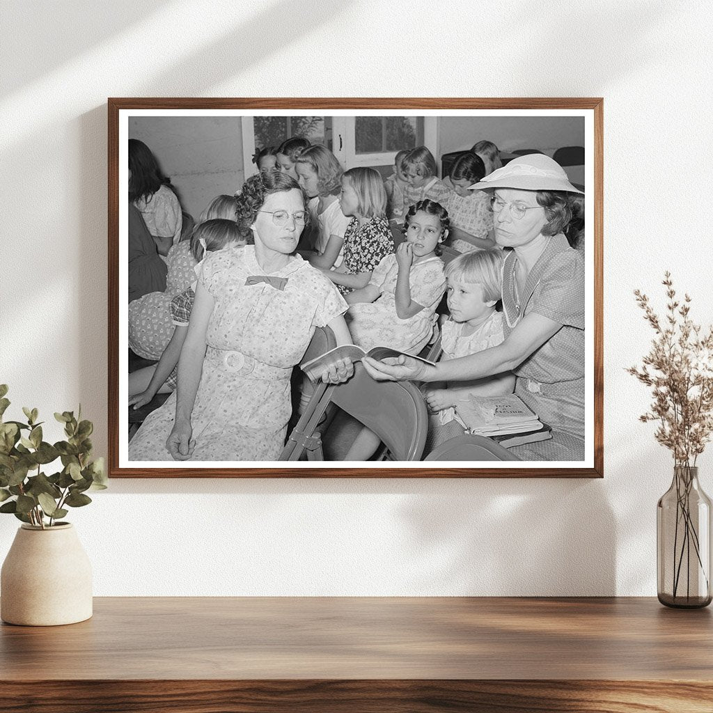 Sunday School Gathering Casa Grande Valley Farms May 1940