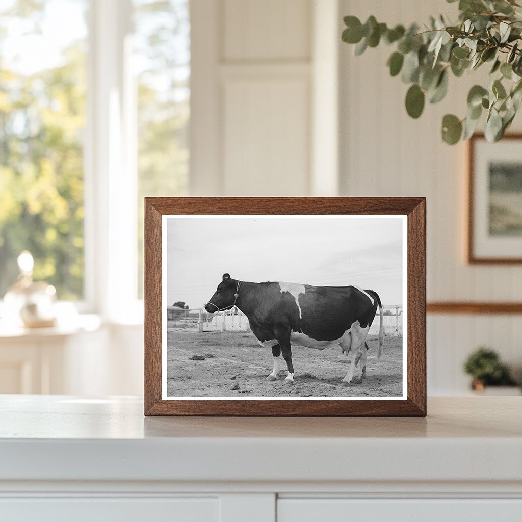 Holstein Cow at Casa Grande Valley Farms May 1940