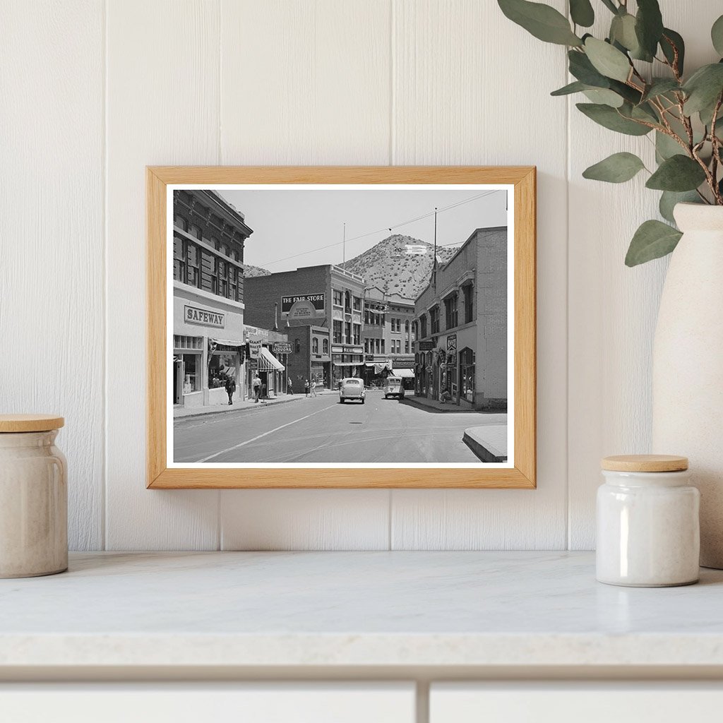 Bisbee Arizona Main Street Scene May 1940