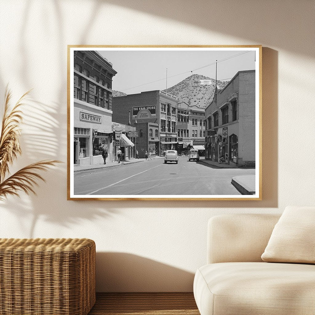 Bisbee Arizona Main Street Scene May 1940