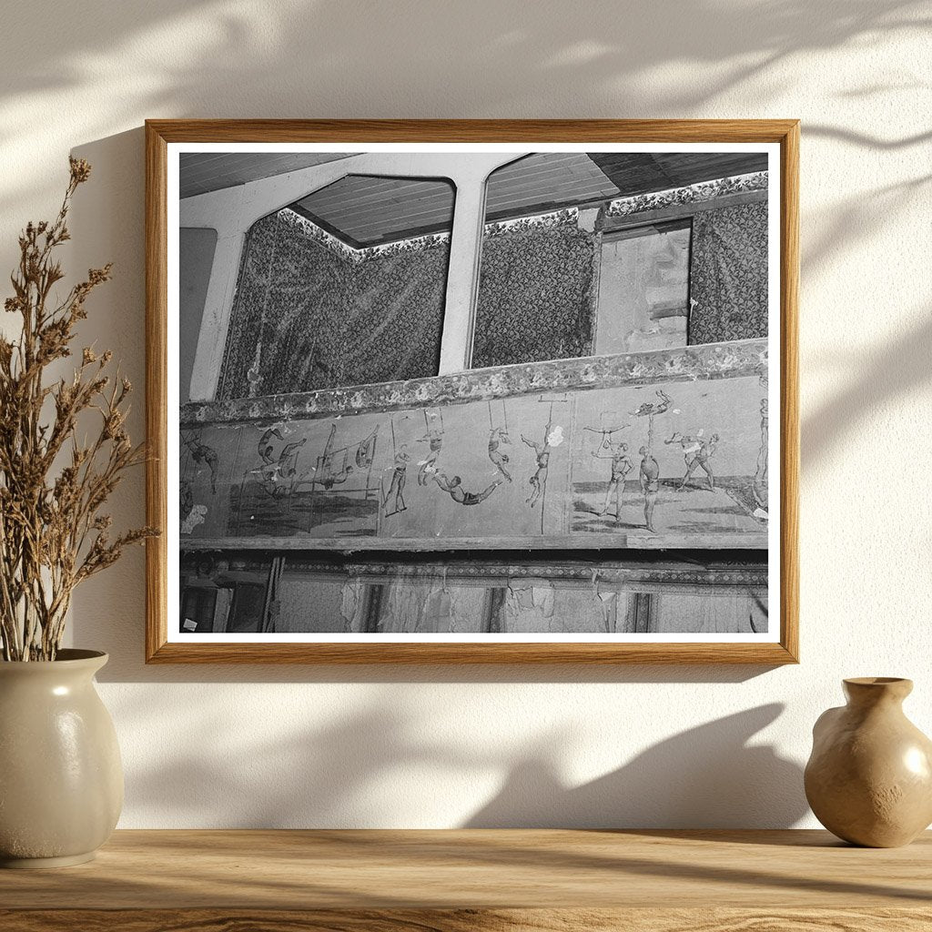 Bird Cage Theater Detail in Tombstone Arizona 1940