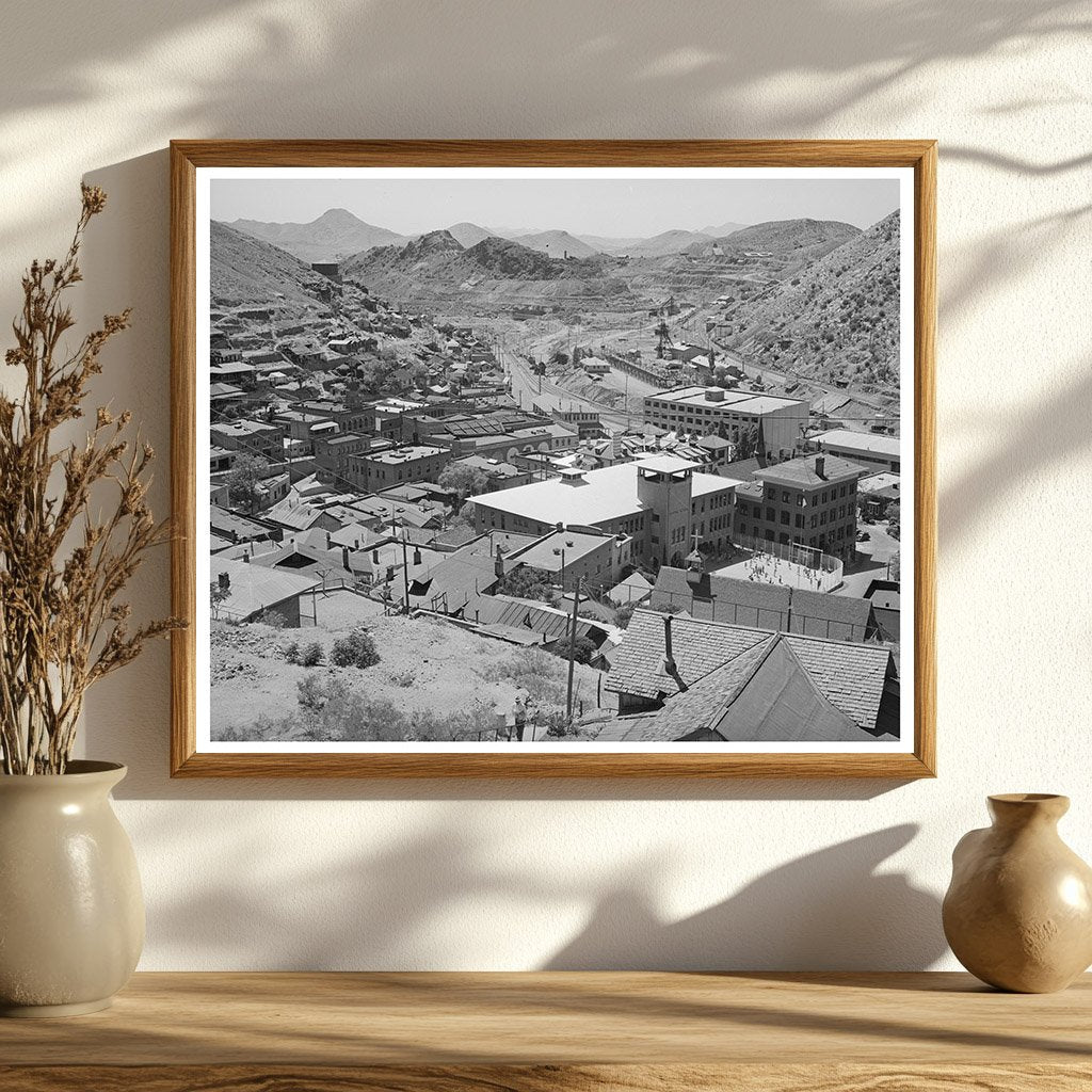 Bisbee Arizona View May 1940 FSA OWI Collection Image