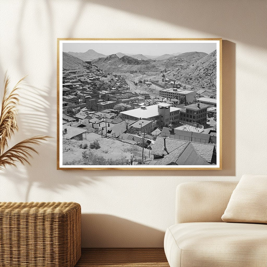 Bisbee Arizona View May 1940 FSA OWI Collection Image