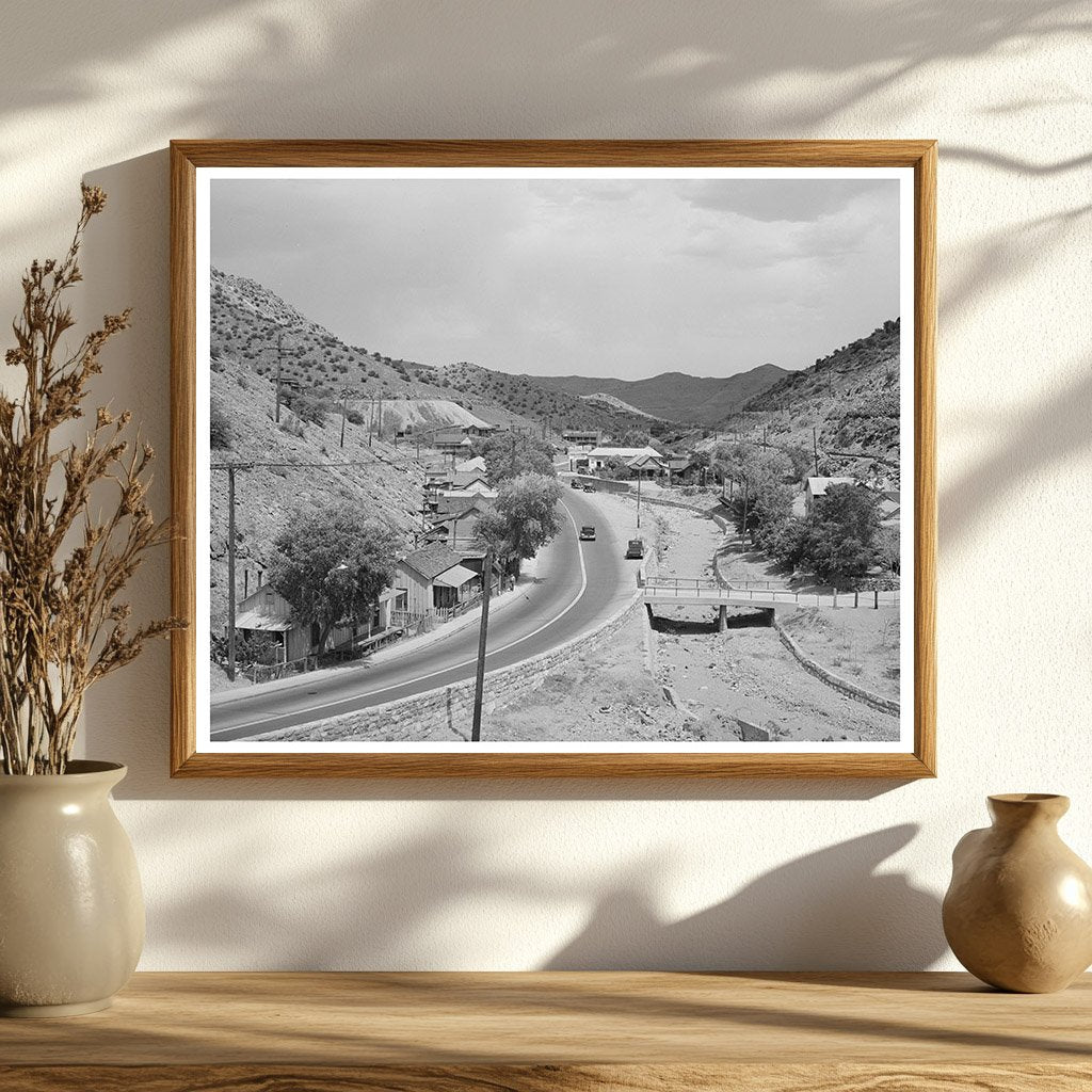 Highway View in Bisbee Arizona May 1940