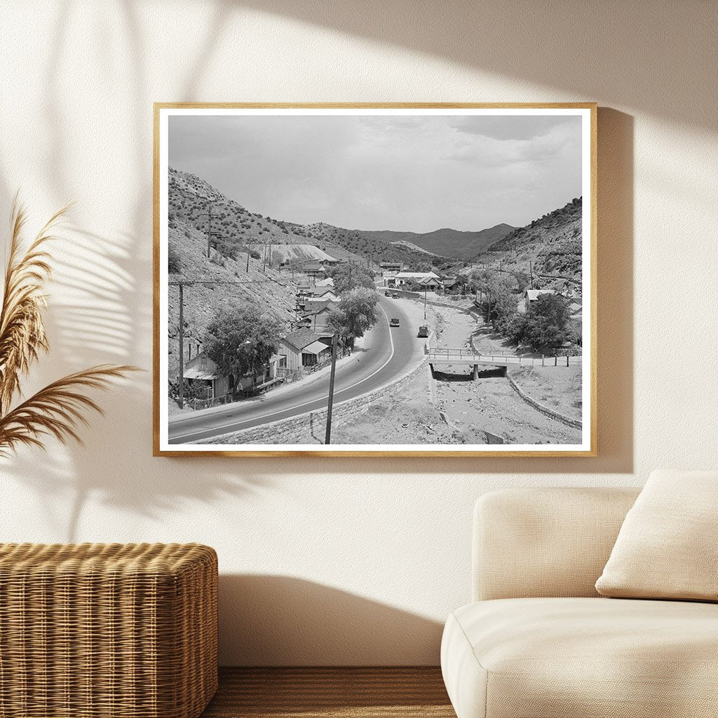 Highway View in Bisbee Arizona May 1940