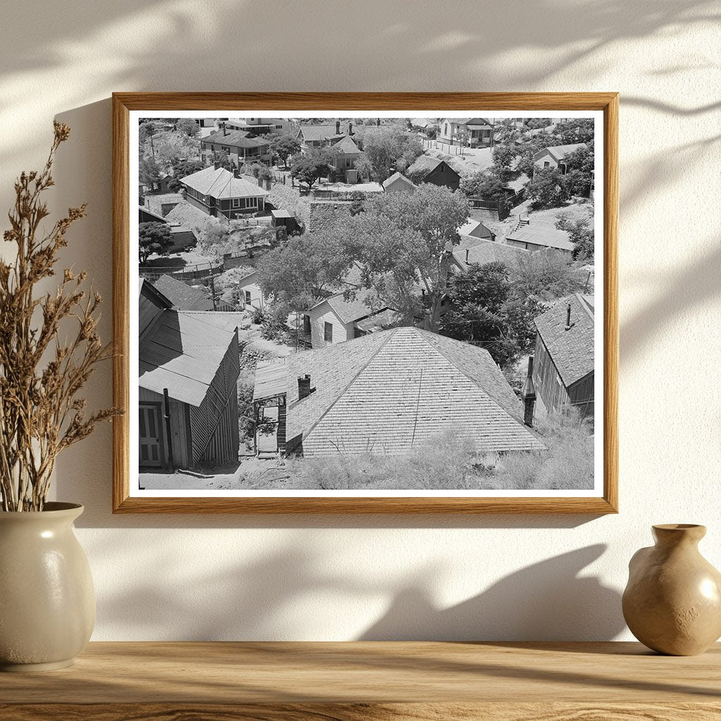 Bisbee Arizona Rooftops Vintage Photo May 1940