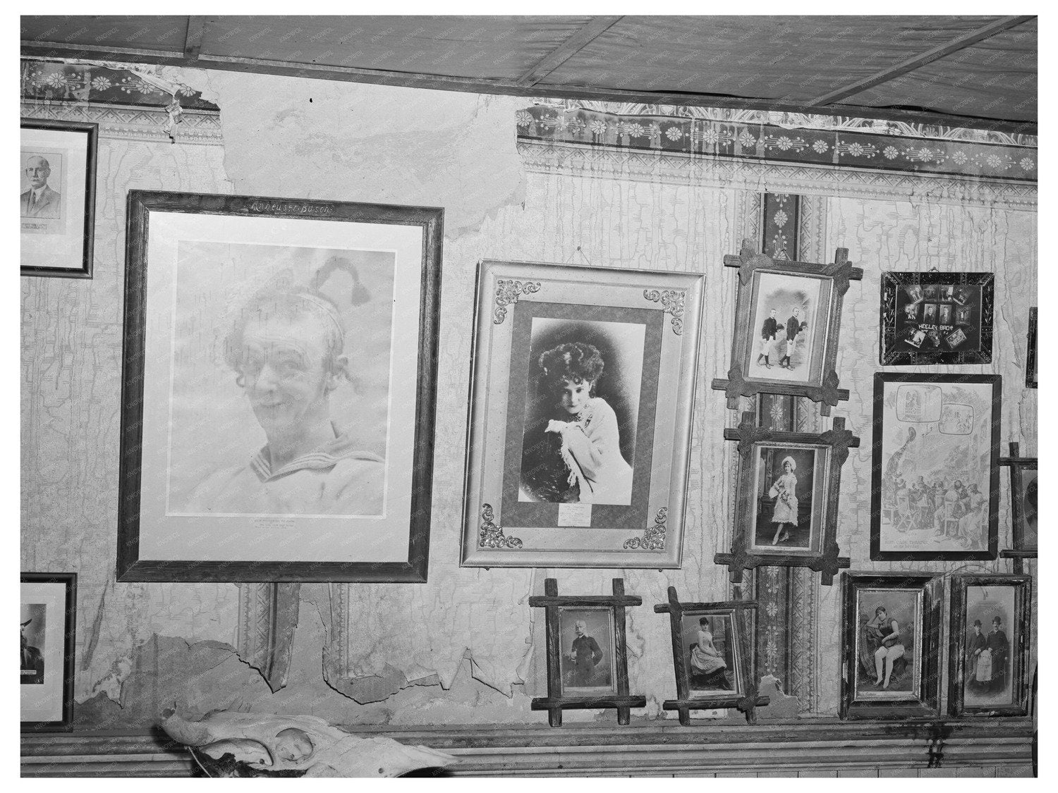 Entertainers at Bird Cage Theater Tombstone Arizona 1940
