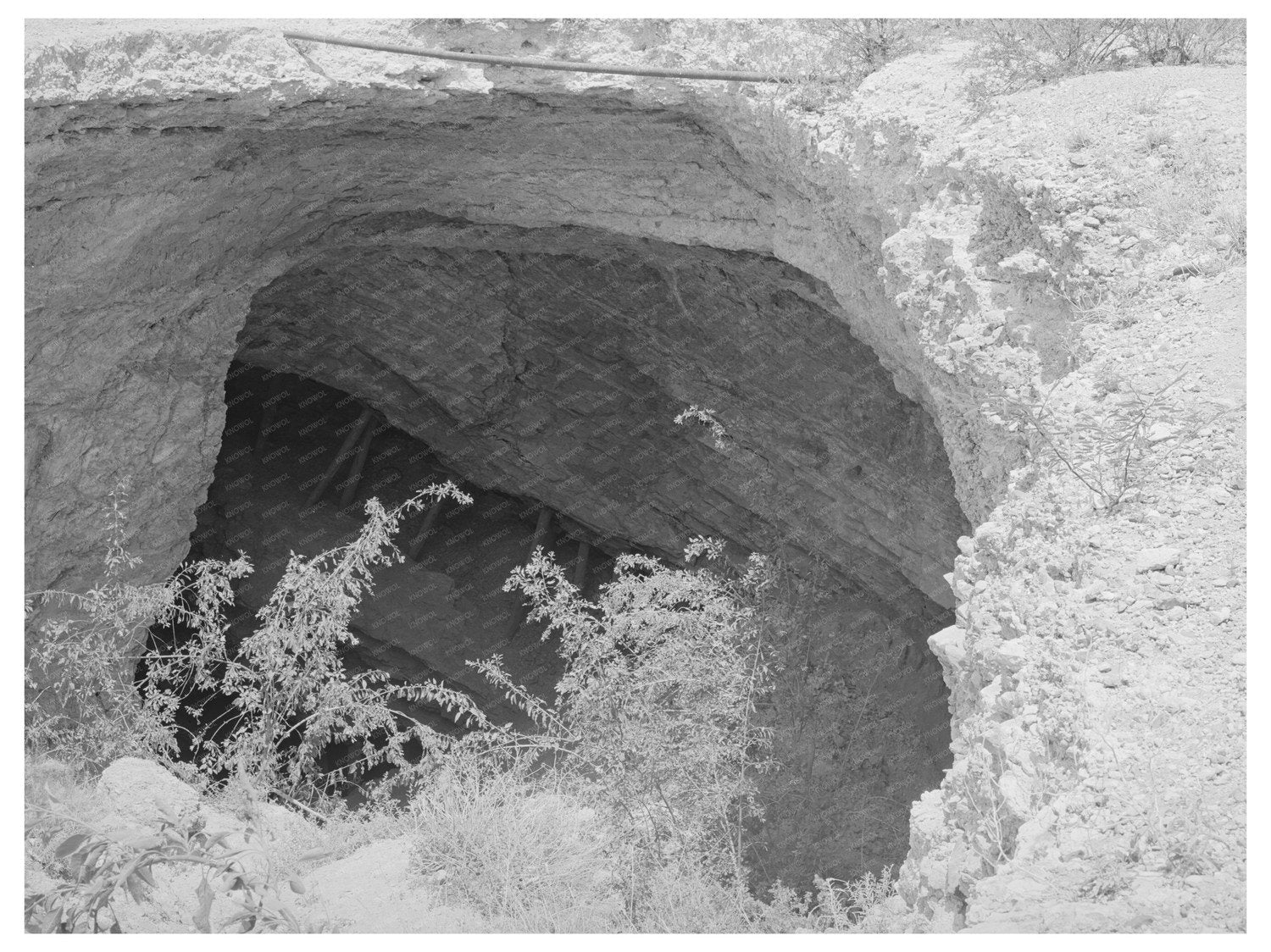 Million Dollar Stope Tombstone Arizona May 1940 Image