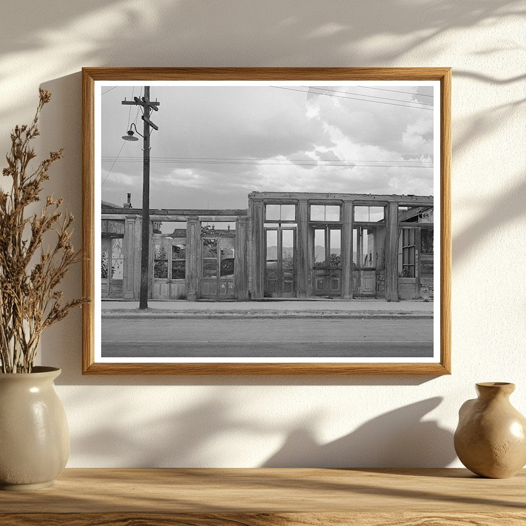 Tombstone Arizona Main Street Remnants May 1940