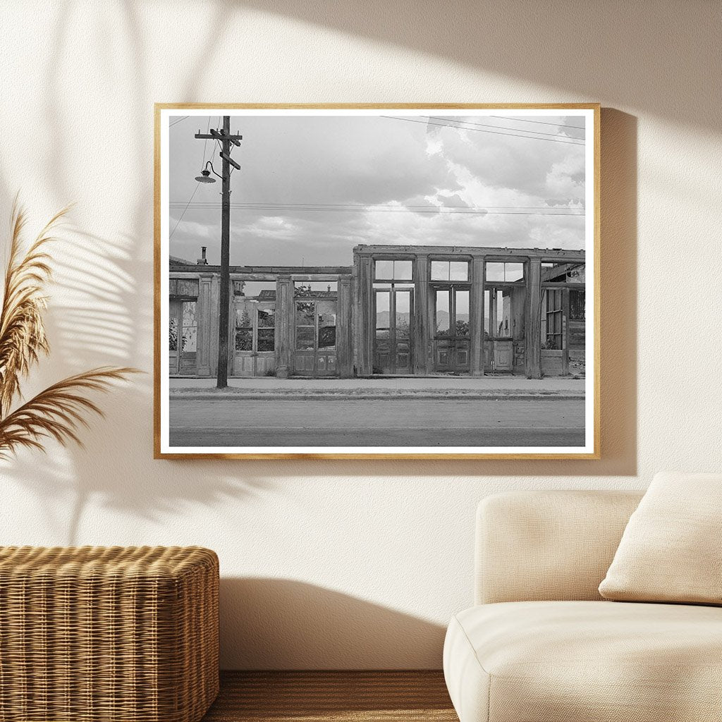 Tombstone Arizona Main Street Remnants May 1940