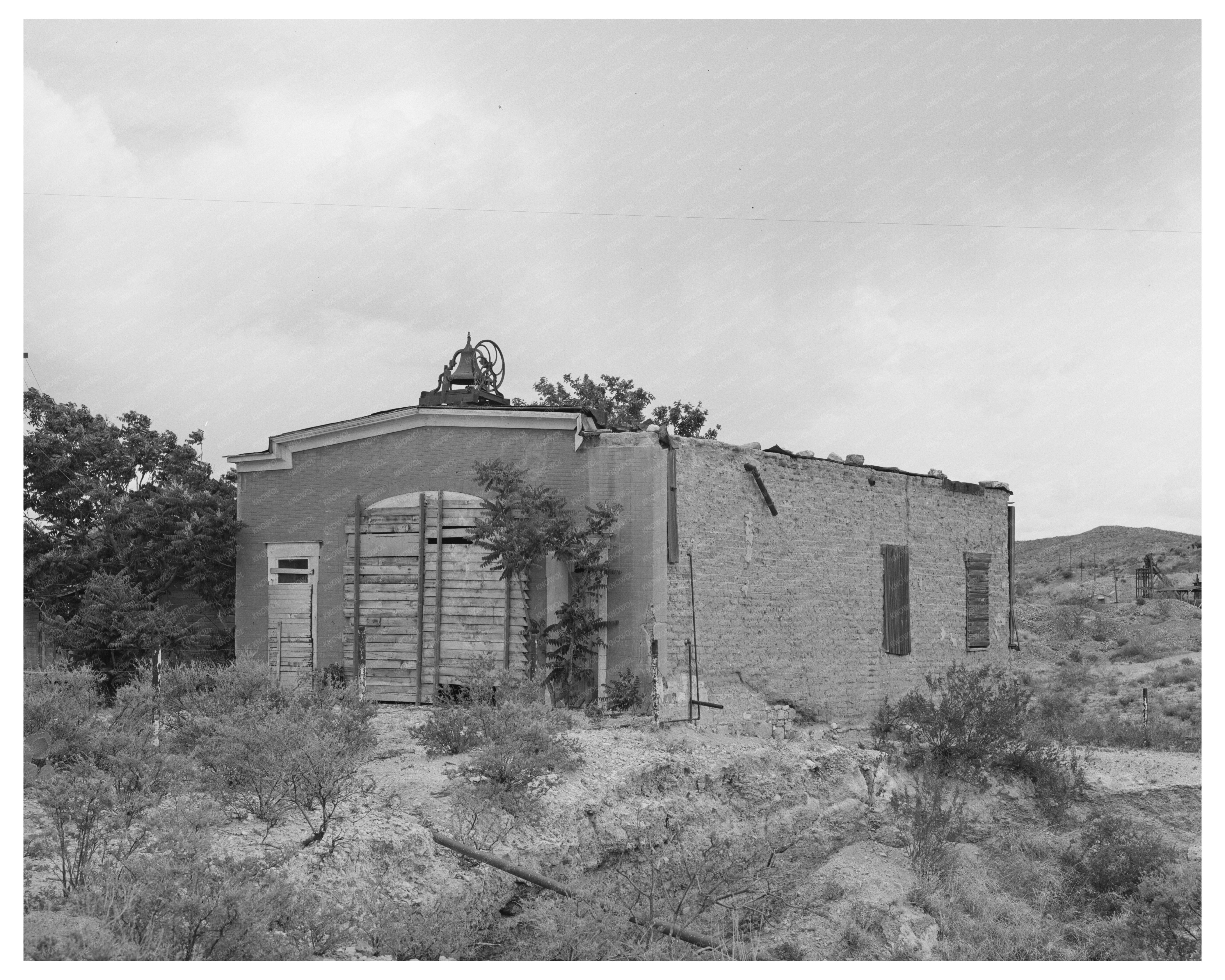 Abandoned Firehouse in Tombstone Arizona May 1940