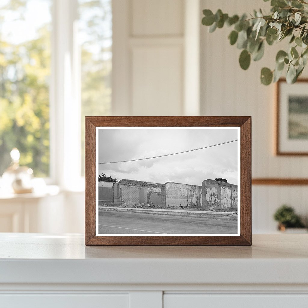 Crumbling Walls of Tombstone Arizona May 1940