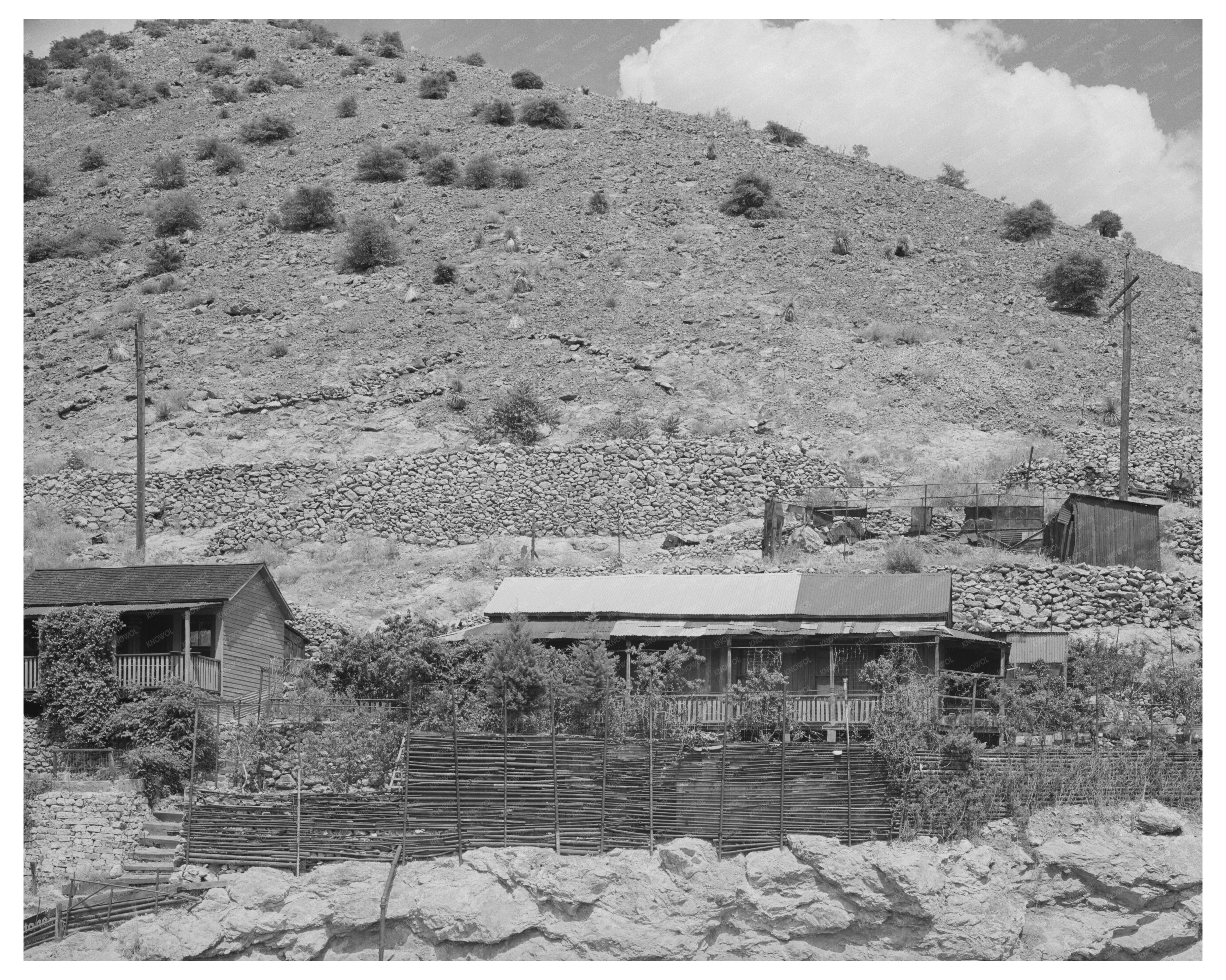 Bisbee Arizona Mountain House May 1940 FSA/OWI Collection