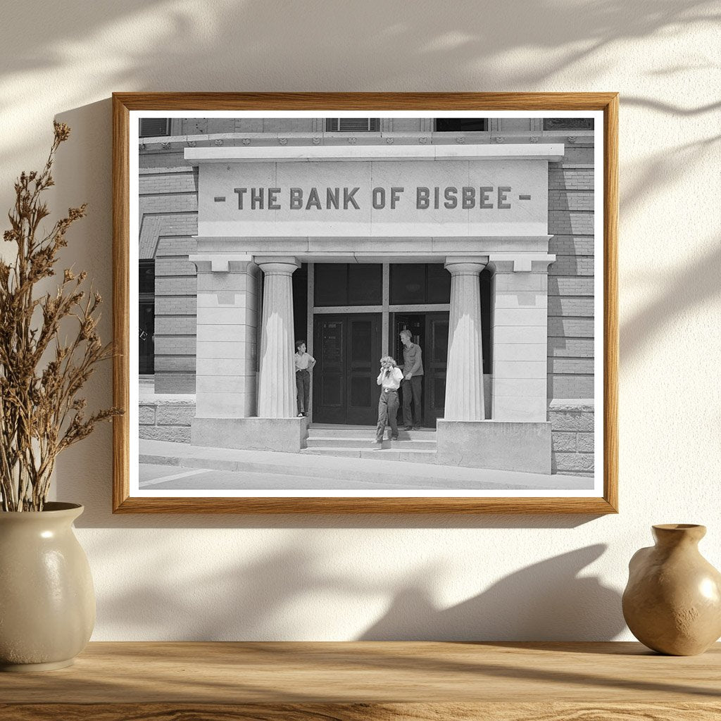 Vintage Bank in Bisbee Arizona May 1940