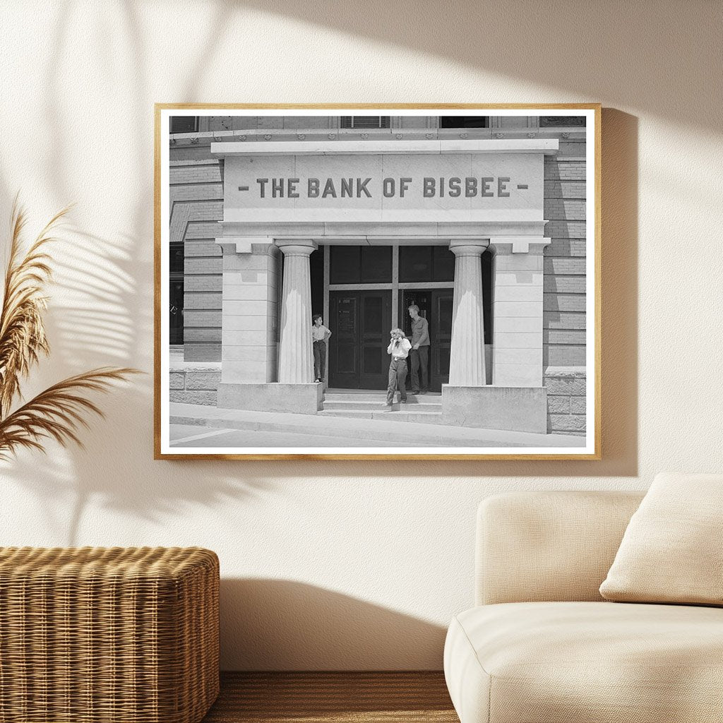 Vintage Bank in Bisbee Arizona May 1940
