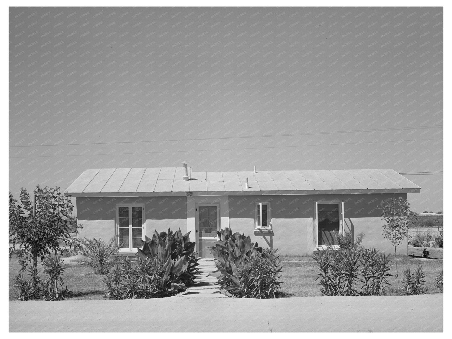 Casa Grande Valley Farms Arizona Vintage Photo May 1940