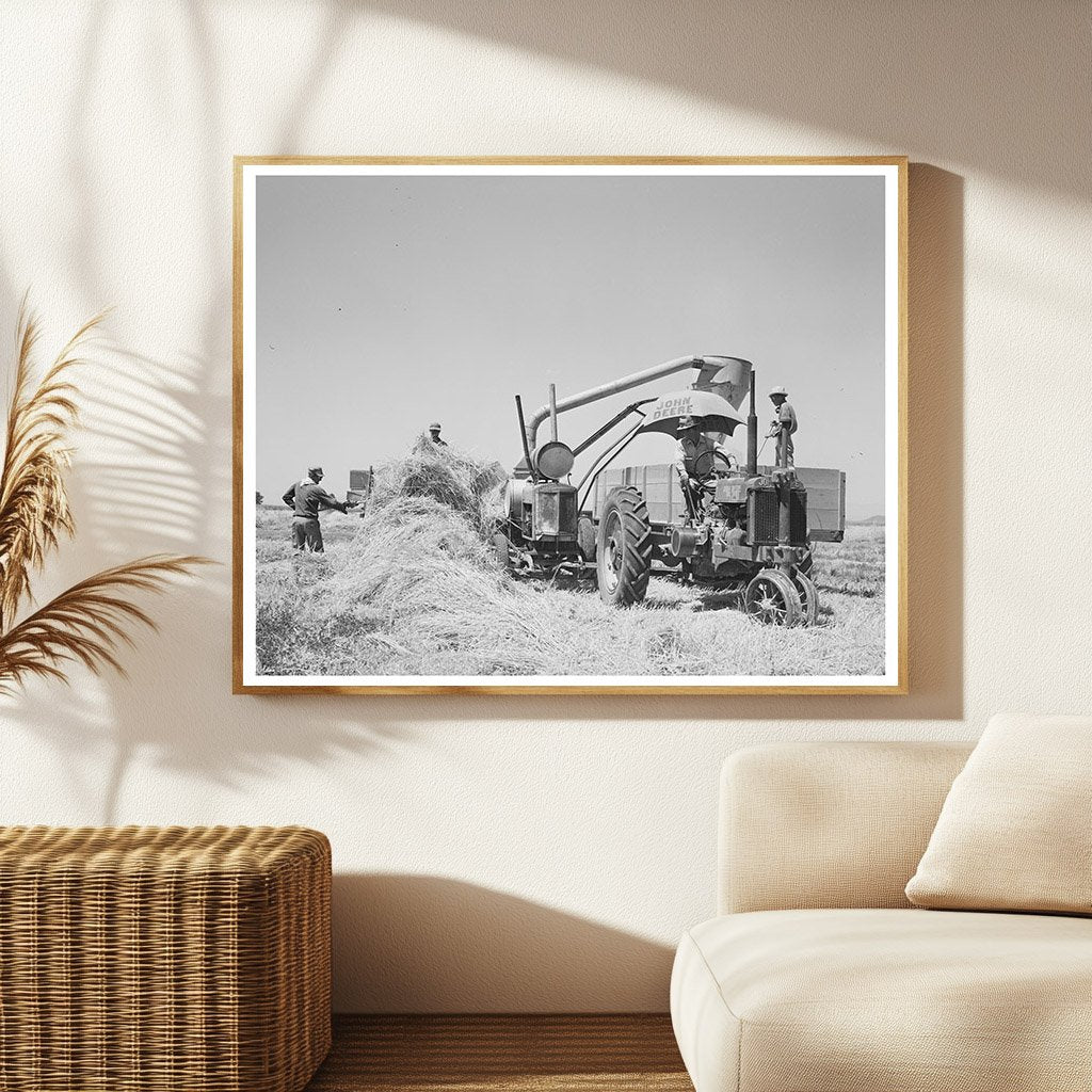 Hay Machine at Casa Grande Valley Farms Arizona May 1940