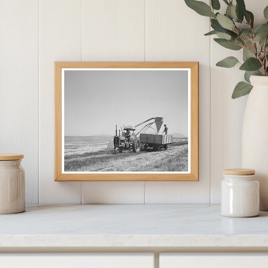 Hay Machine at Casa Grande Valley Farms May 1940