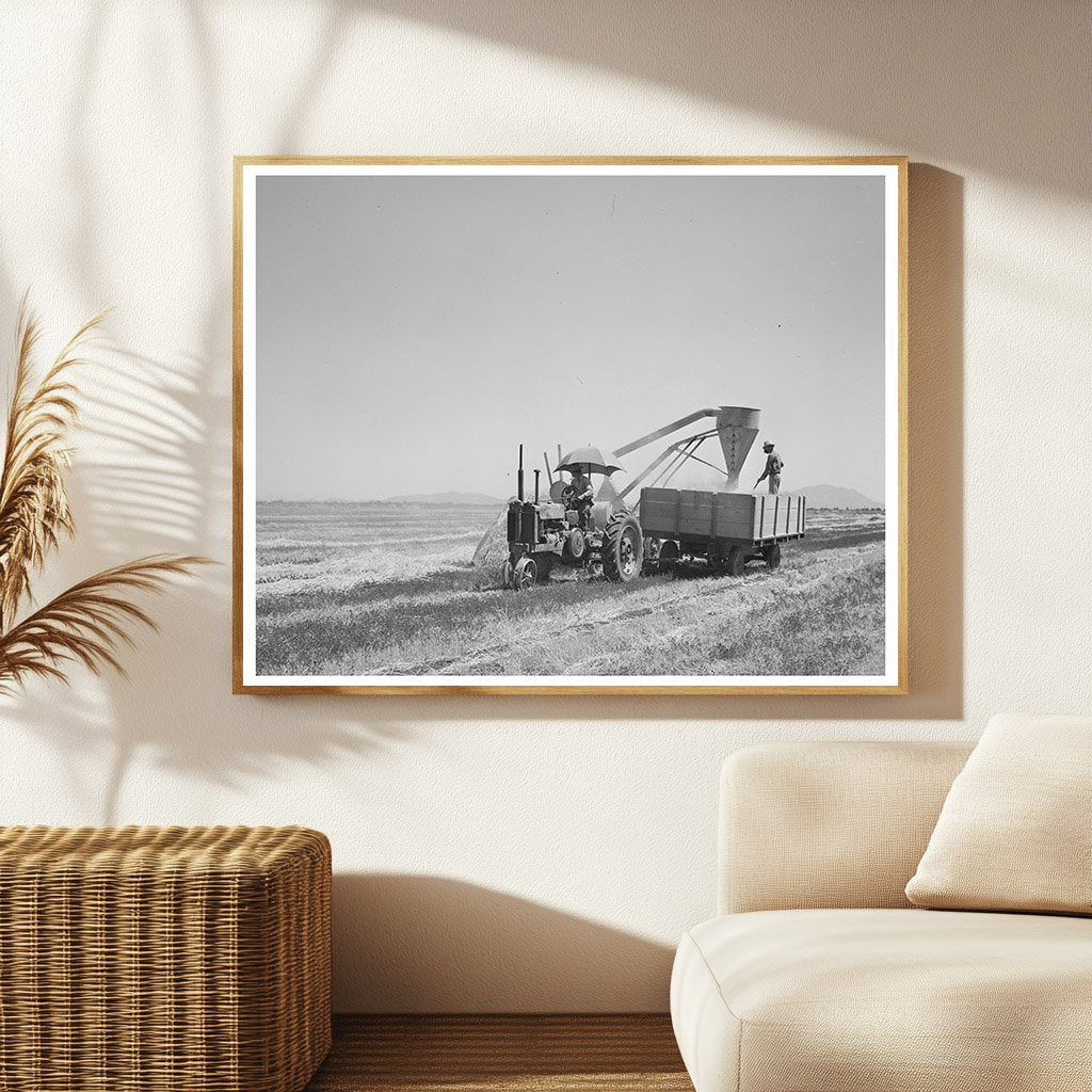Hay Machine at Casa Grande Valley Farms May 1940