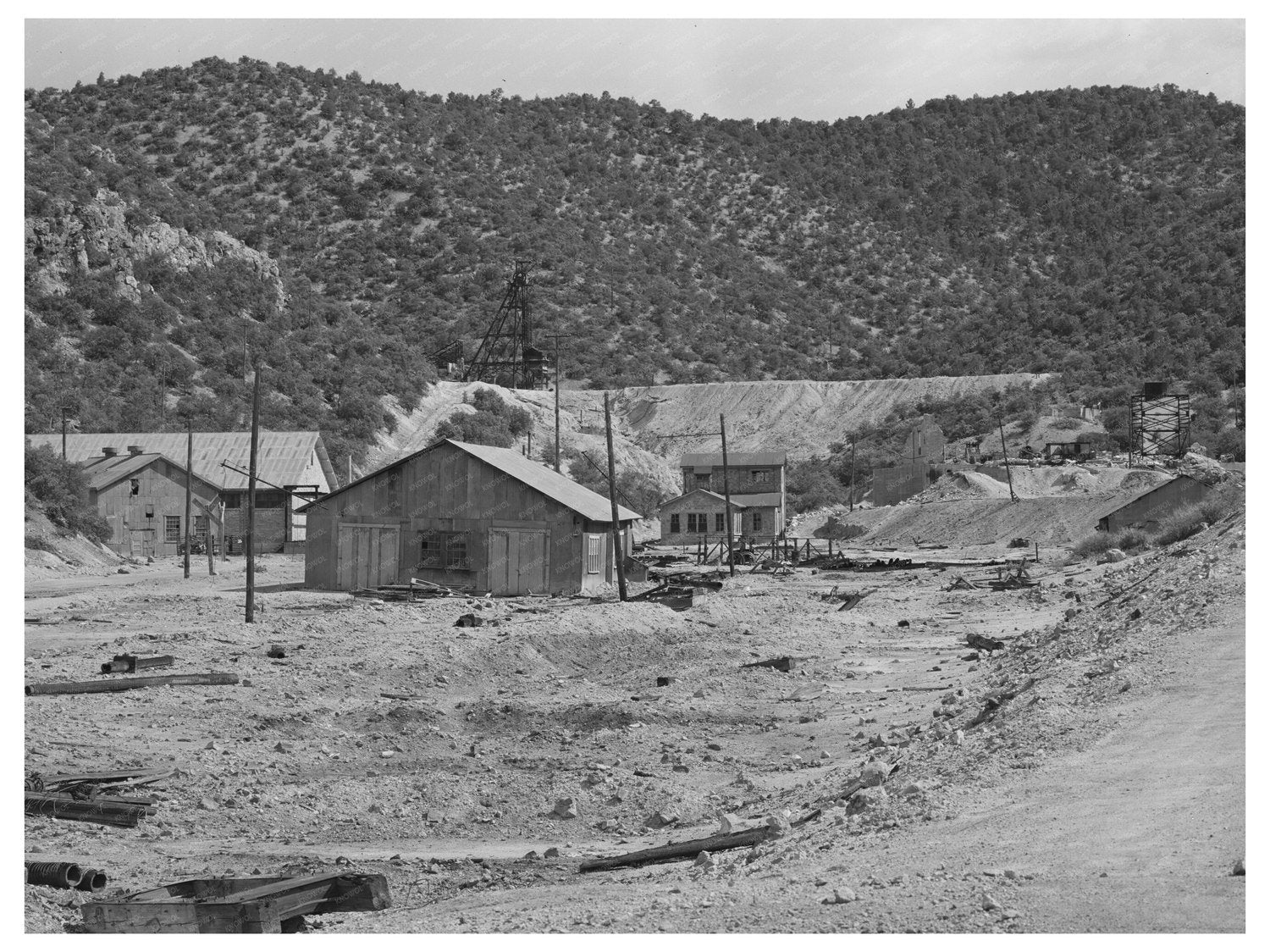 Burro Mountain Mining Operations New Mexico May 1940