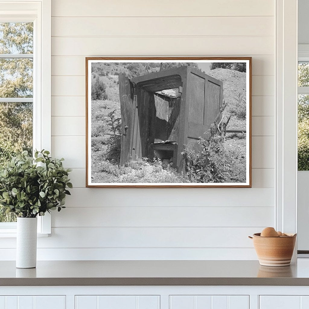 Vintage Safe Remains Georgetown New Mexico May 1940