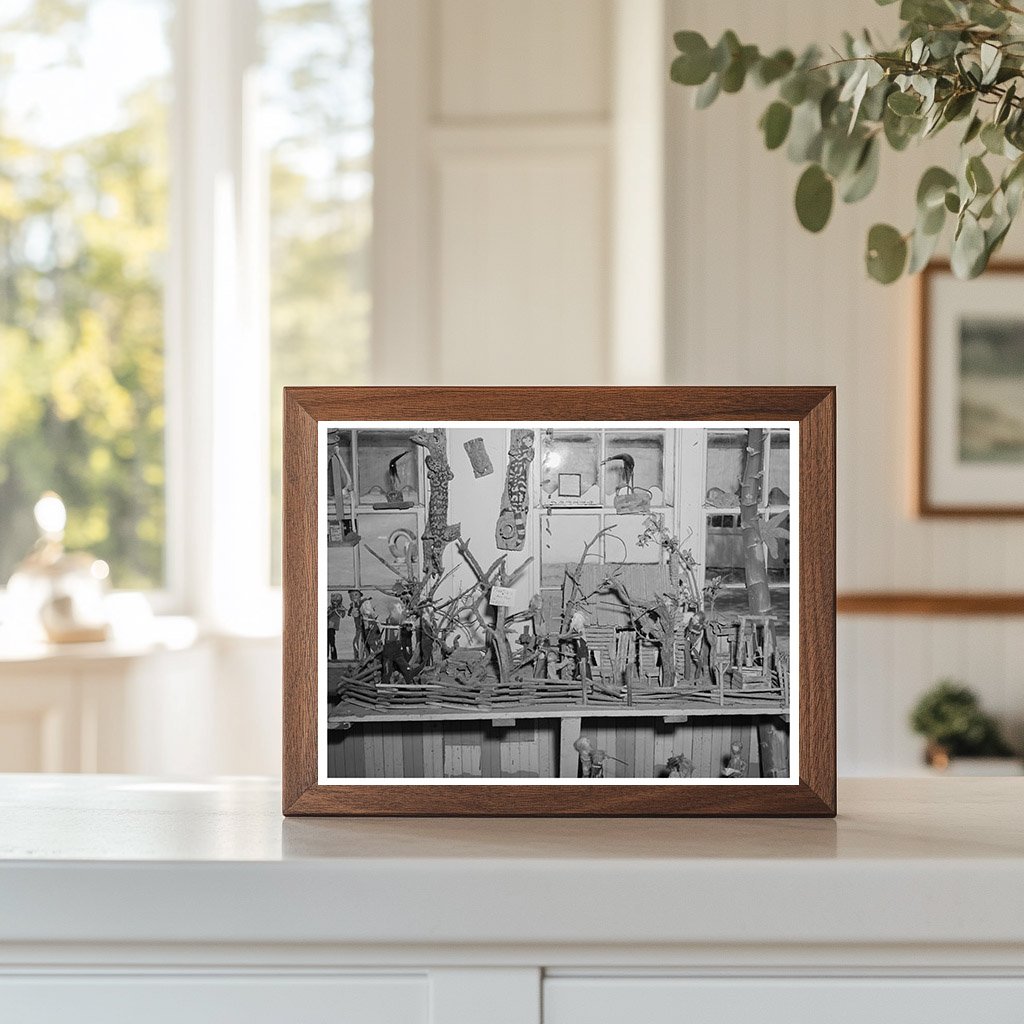 Papier Mache Sculpture of Martins and Coys 1940