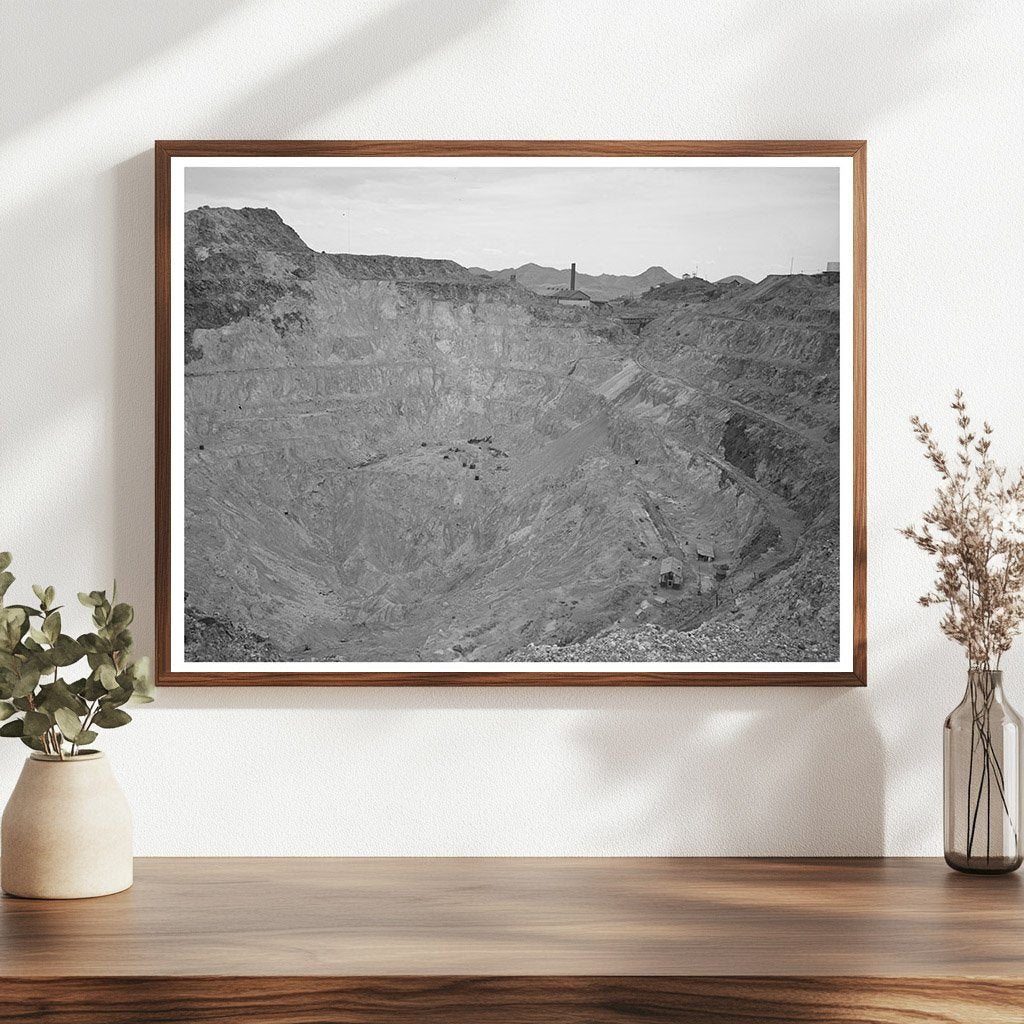 Sacramento Pit copper mine Bisbee Arizona May 1940