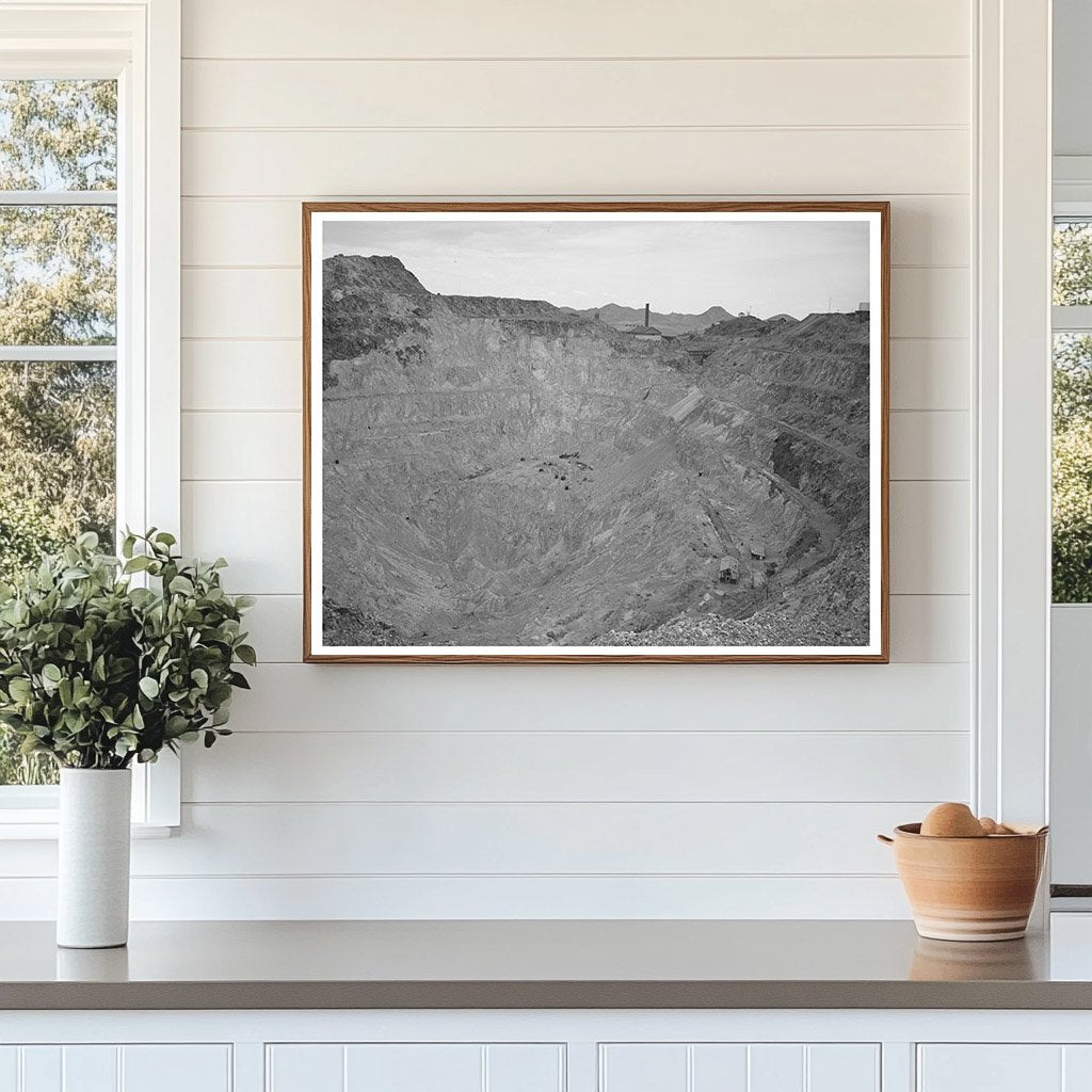 Sacramento Pit copper mine Bisbee Arizona May 1940