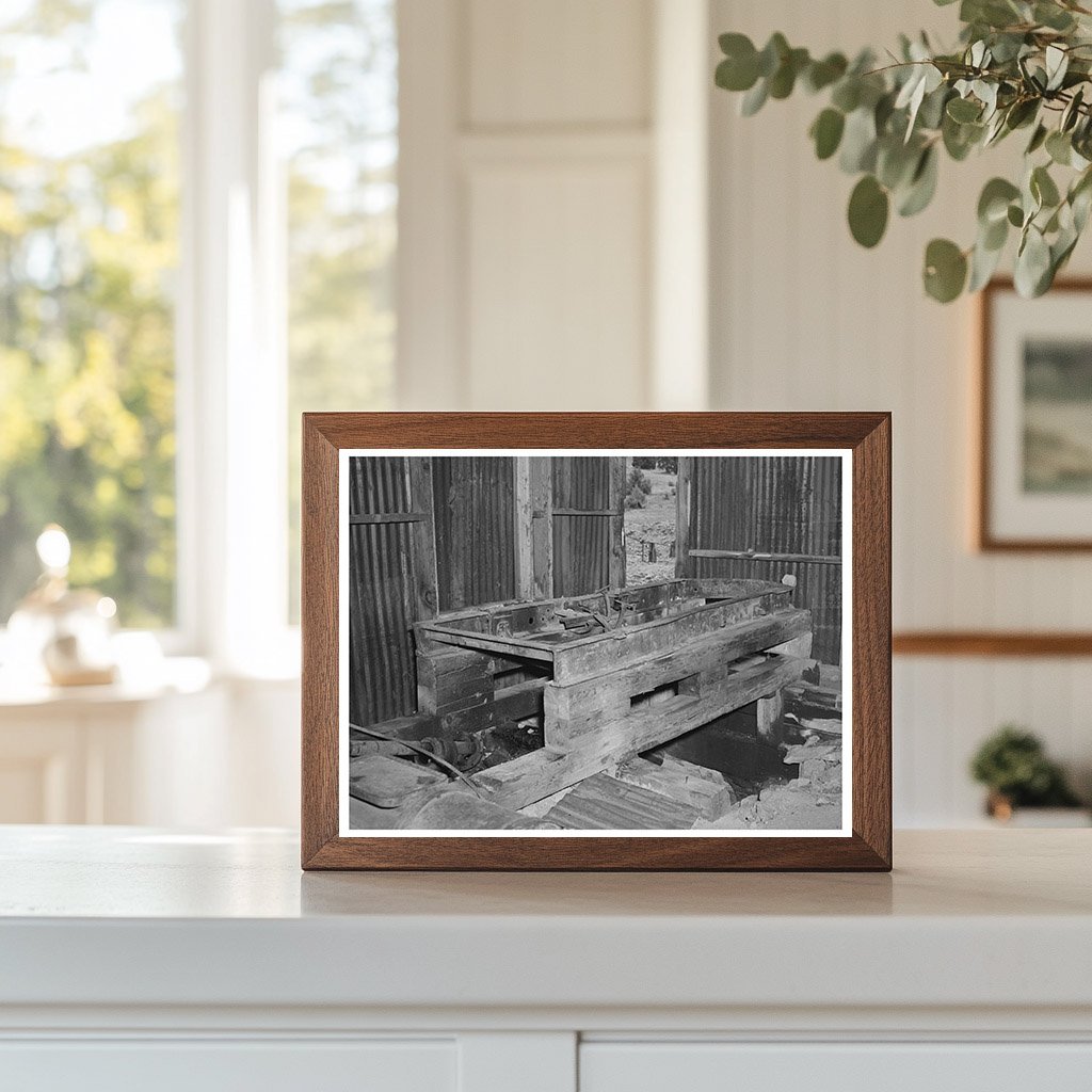 Vintage Gold Mining Machinery Pinos Altos New Mexico 1940