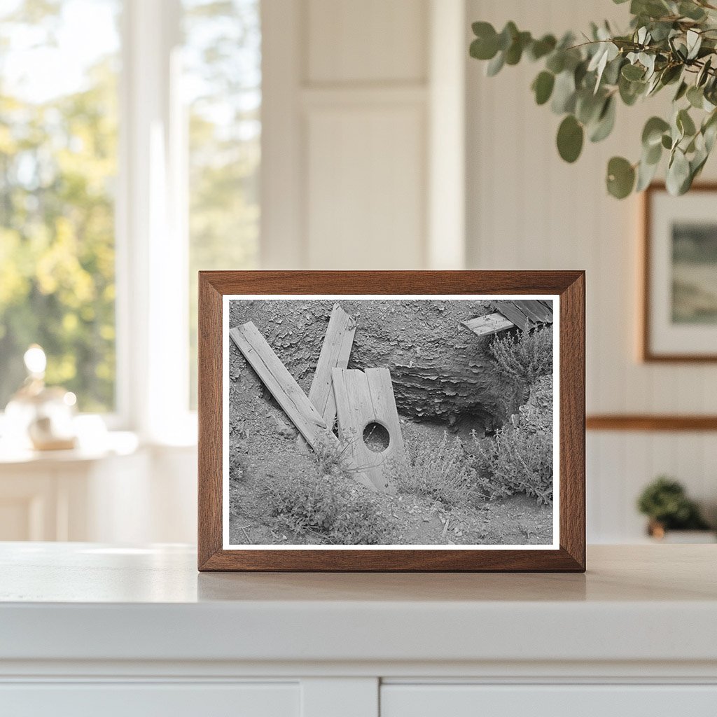 Georgetown New Mexico Old Privy Remains May 1940