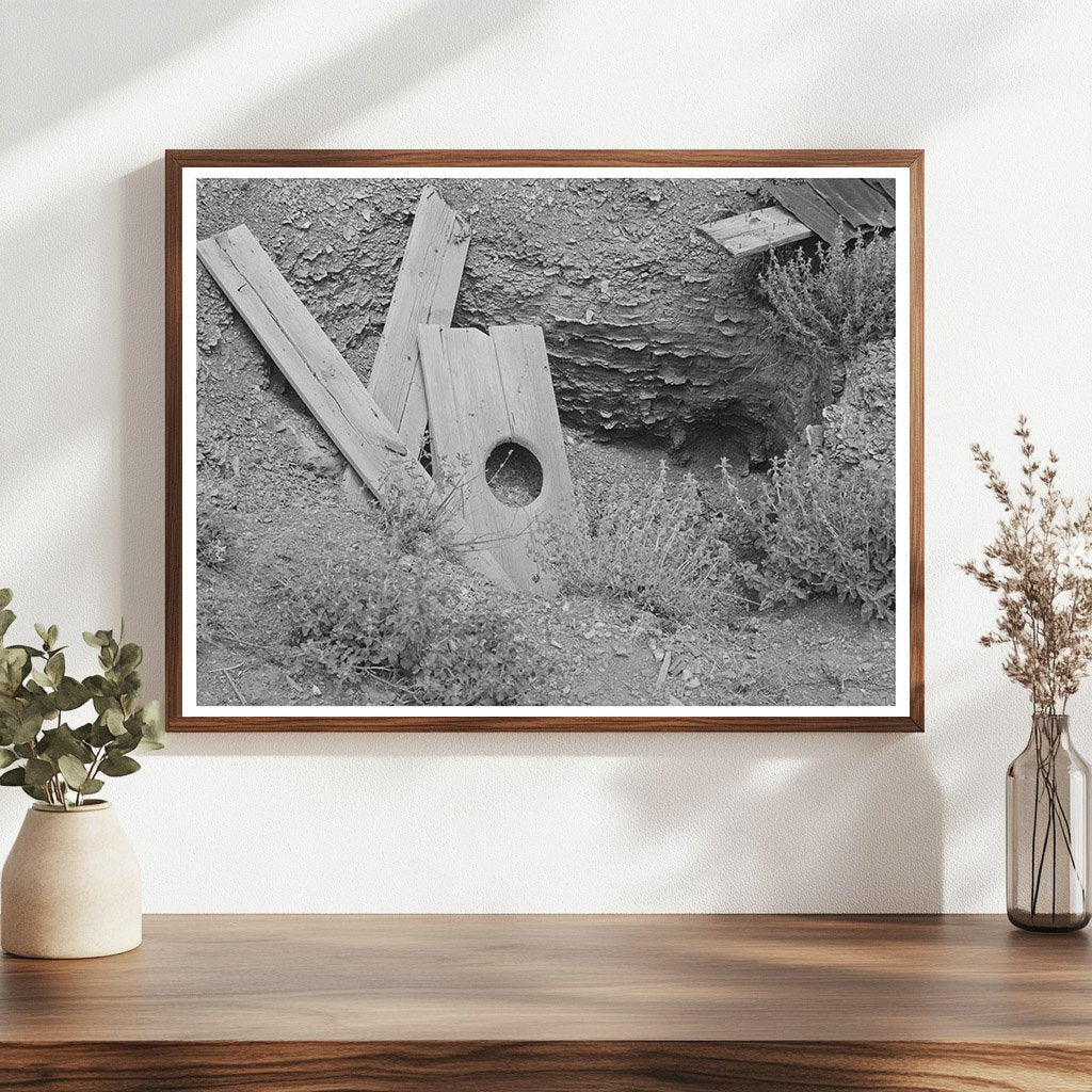 Georgetown New Mexico Old Privy Remains May 1940