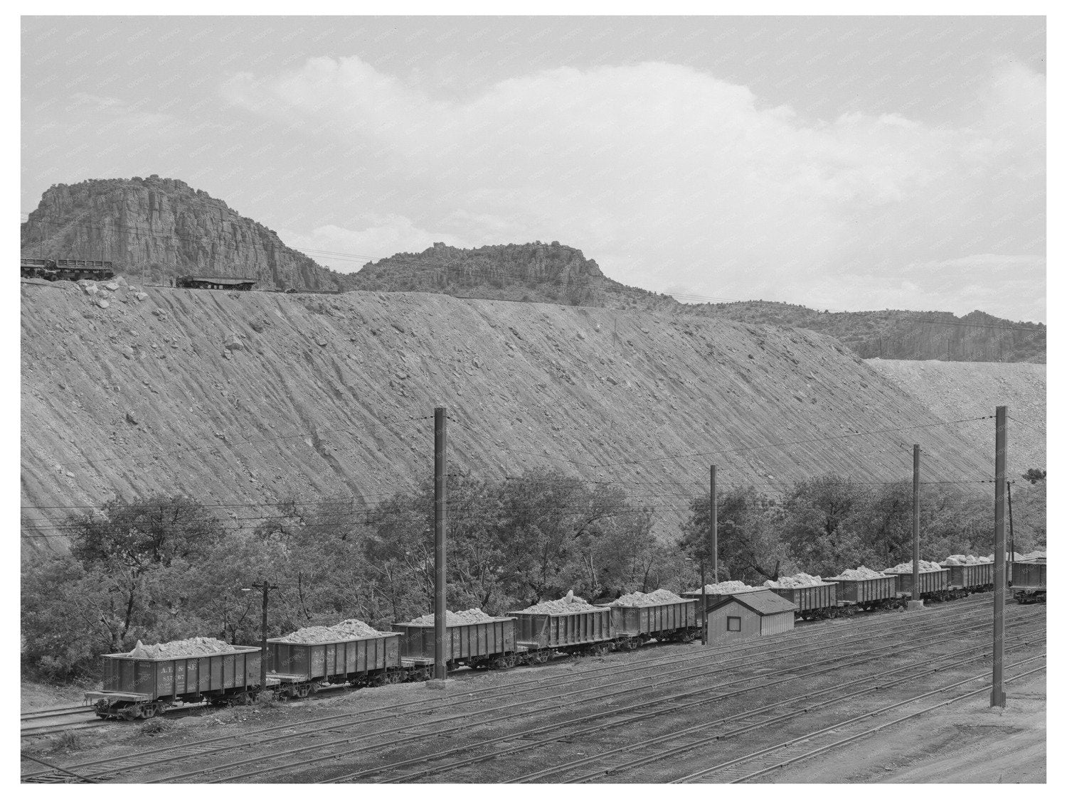 Santa Rita Copper Mines Ore Transport May 1940