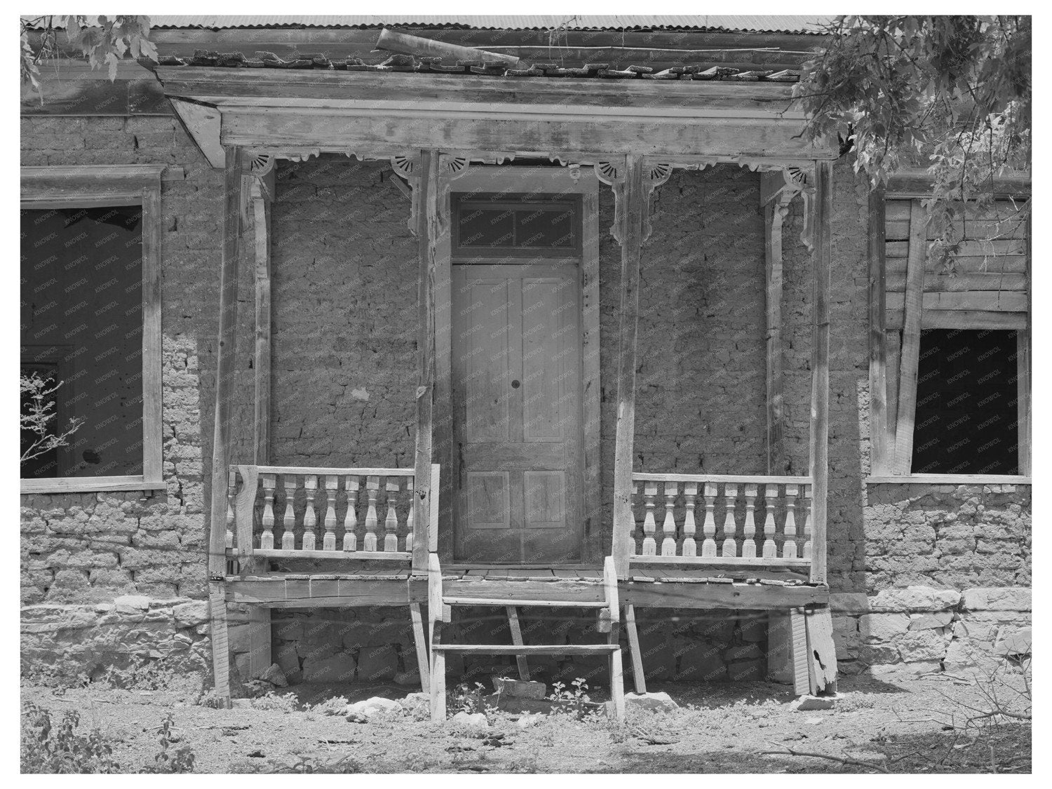 Abandoned Residence in Georgetown New Mexico 1940