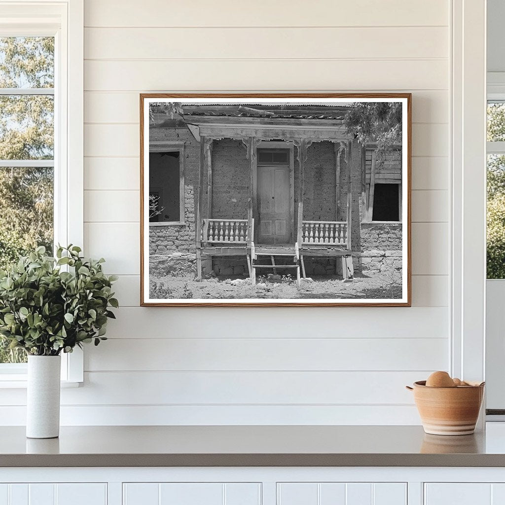 Abandoned Residence in Georgetown New Mexico 1940