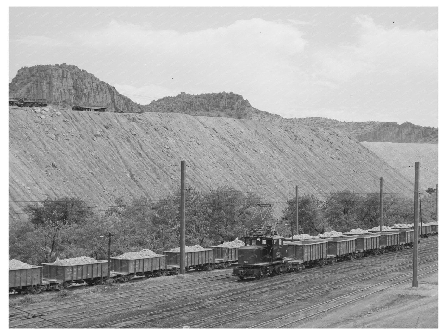 Santa Rita Copper Mine Ore Transportation May 1940