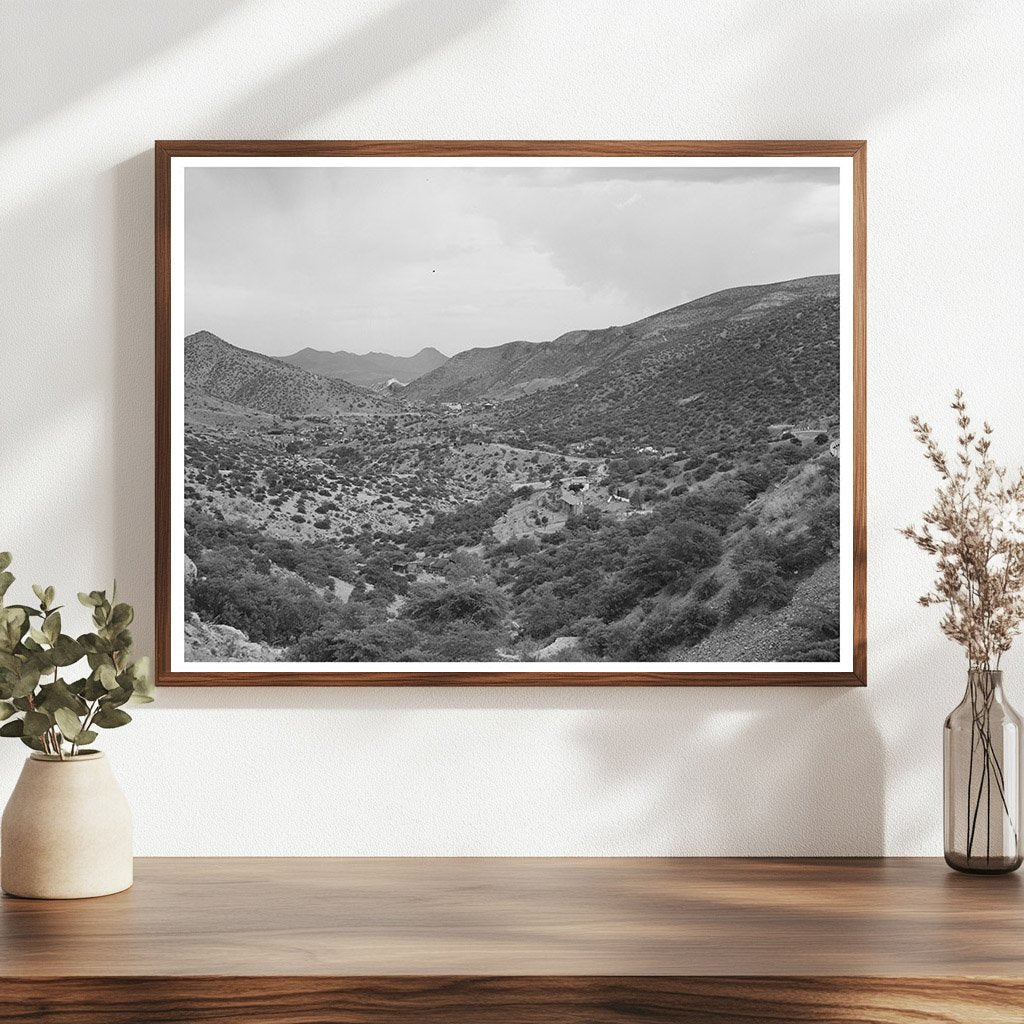 Vintage Bisbee Arizona Landscape Photo May 1940