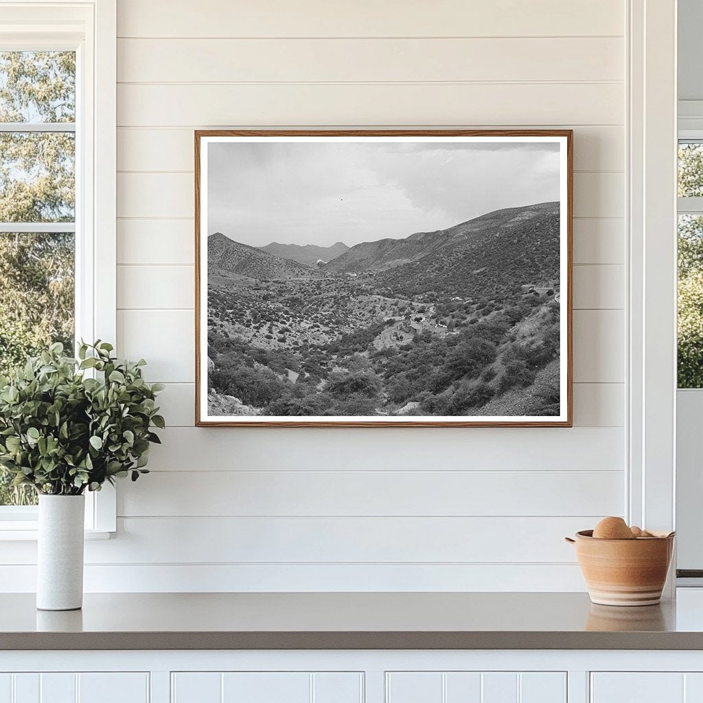 Vintage Bisbee Arizona Landscape Photo May 1940