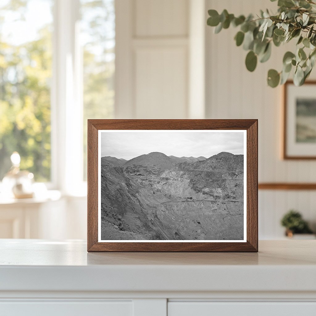 Sacramento Pit Abandoned Copper Mine Bisbee Arizona 1940