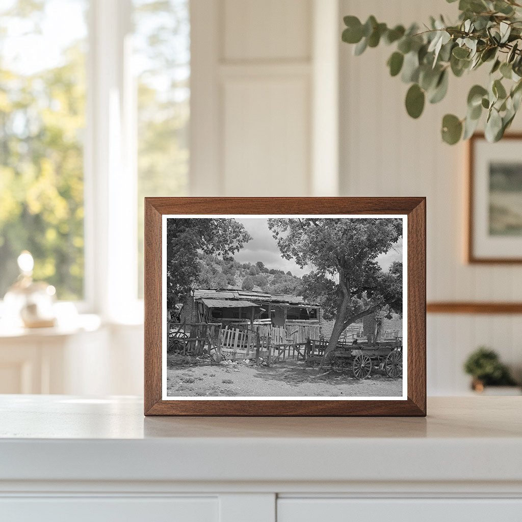 Georgetown New Mexico Ghost Town Image May 1940