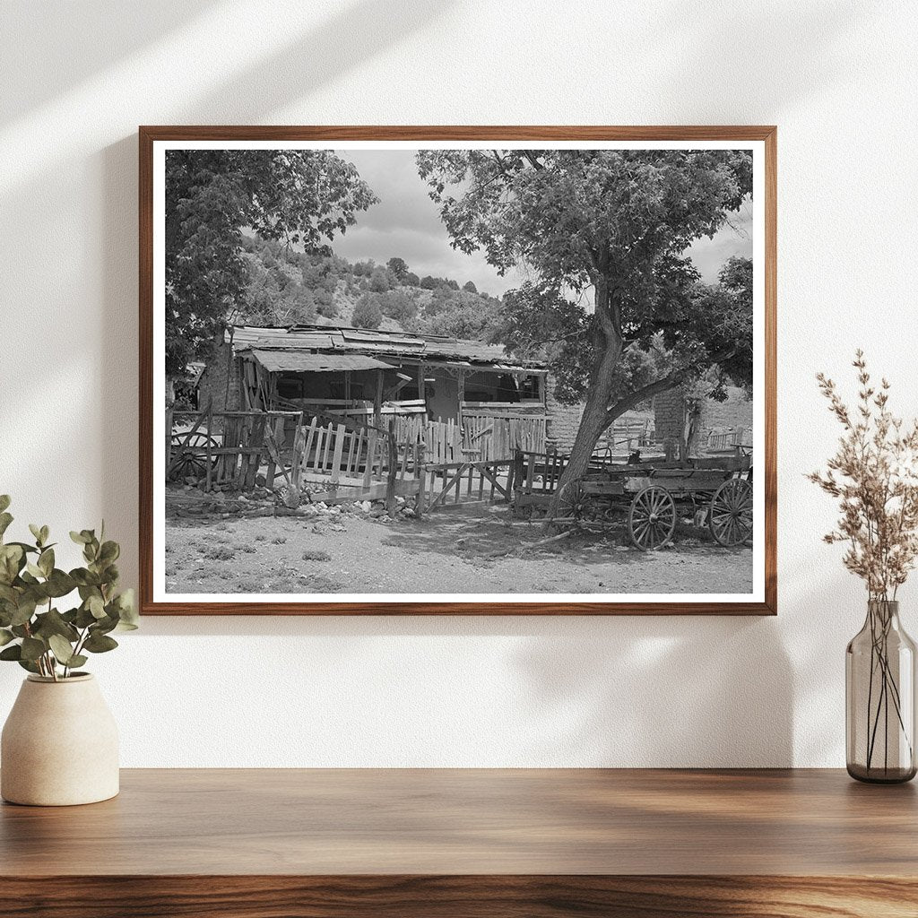 Georgetown New Mexico Ghost Town Image May 1940