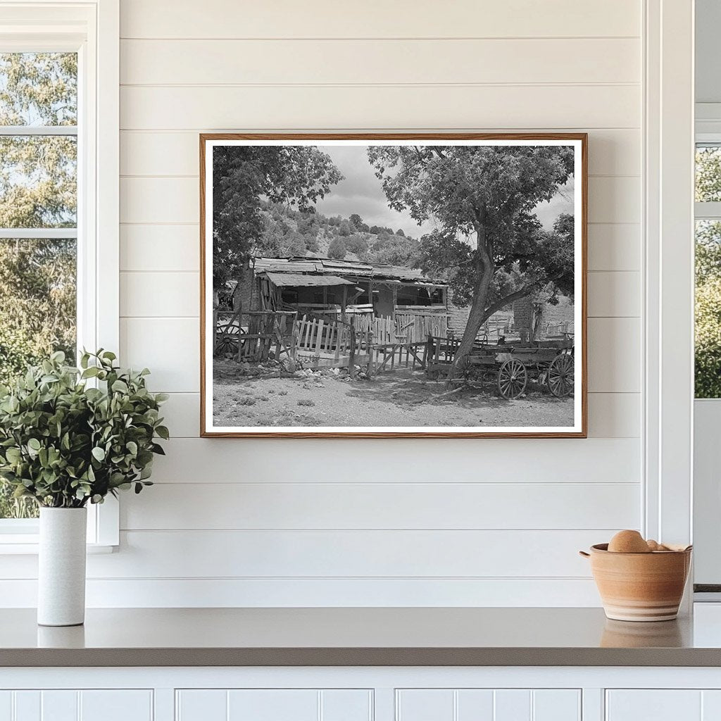 Georgetown New Mexico Ghost Town Image May 1940