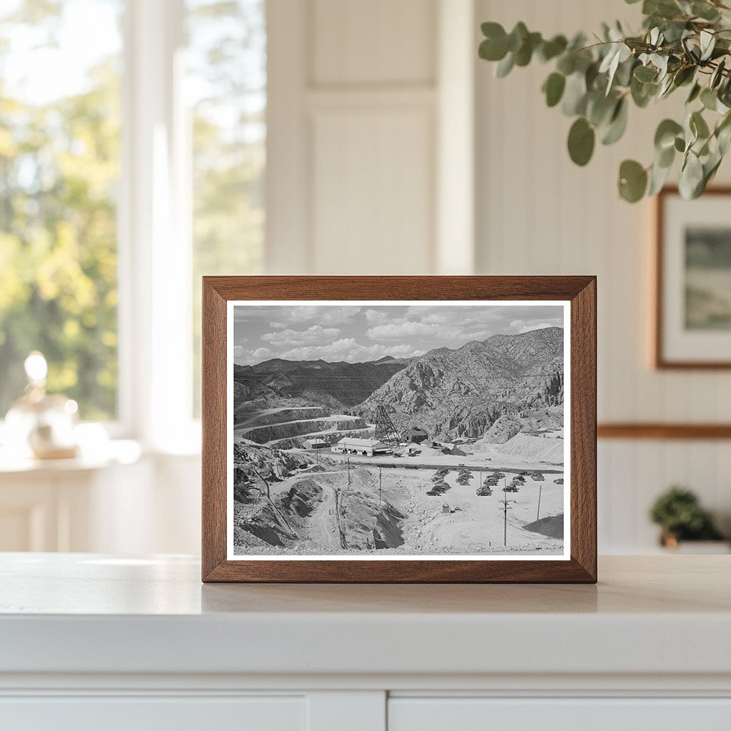 Morenci Arizona Open Pit Copper Mine May 1940