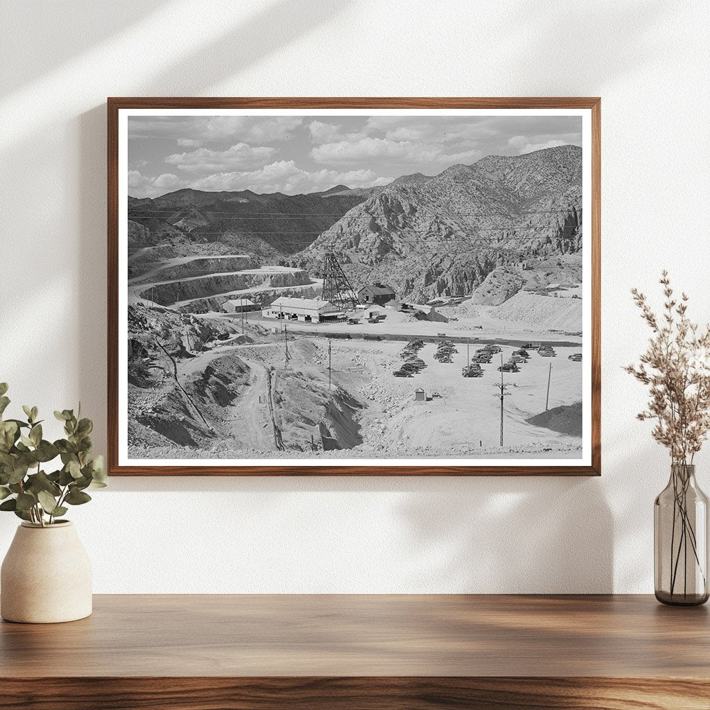 Morenci Arizona Open Pit Copper Mine May 1940