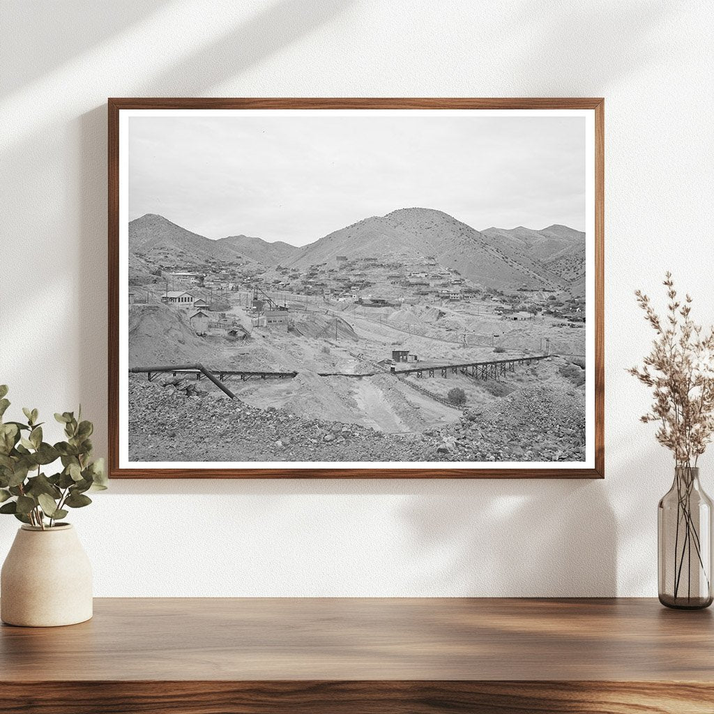 Vintage Scene from Bisbee Arizona May 1940