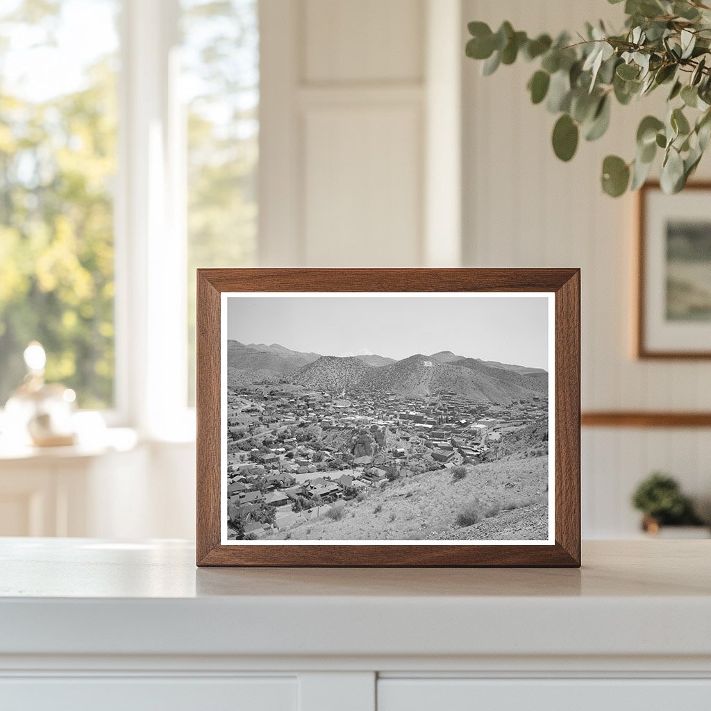Bisbee Arizona Mining Town Scene May 1940