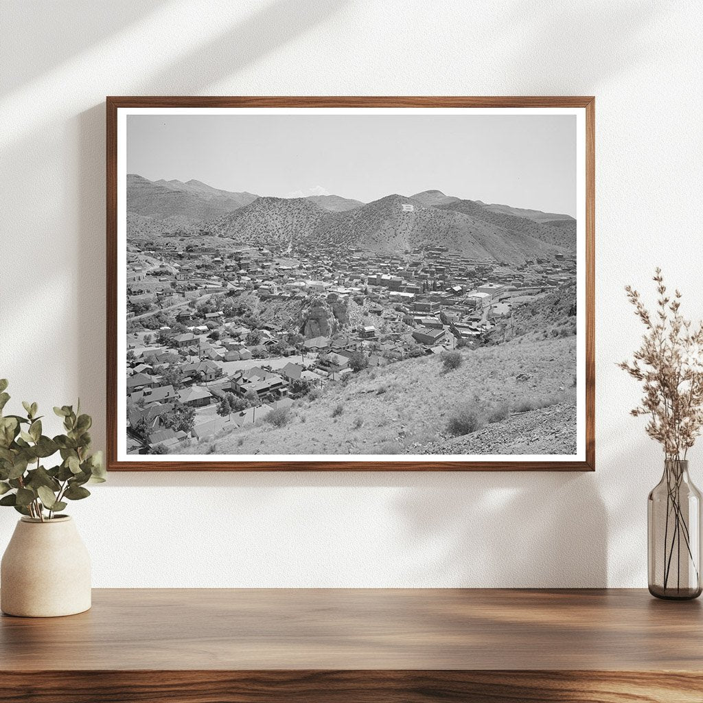 Bisbee Arizona Mining Town Scene May 1940