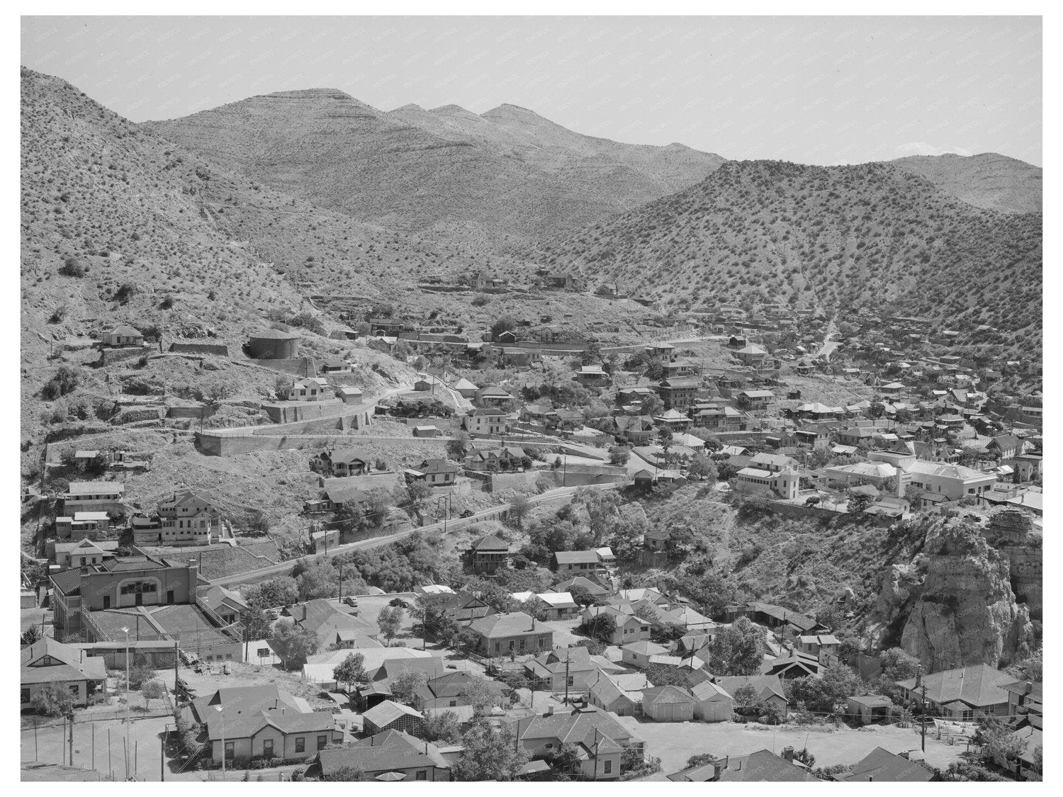 Bisbee Arizona Vintage Photo May 1940 FSA/OWI Collection