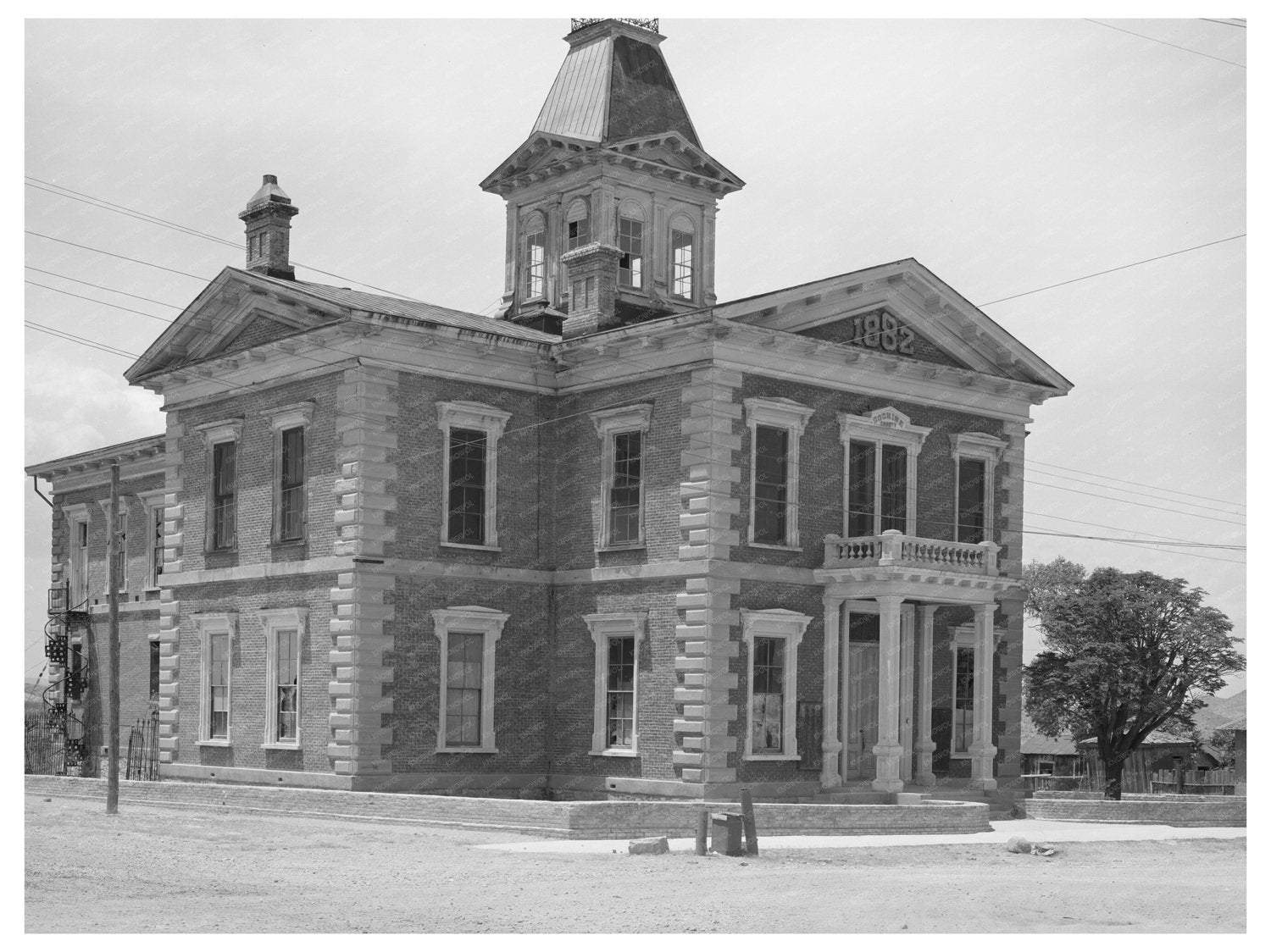Abandoned Courthouse in Tombstone Arizona 1940
